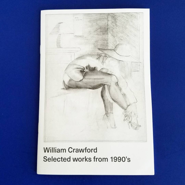 "Selected Works from 1990s" by William Crawford published by @innen_books, These drawings were found in an abandoned house in Oakland! Get this today zinekong.com